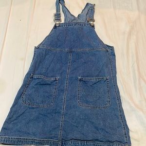 Vintage Gap denim overall dress